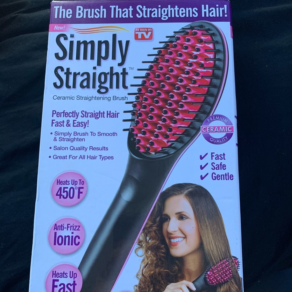 SIMPLY STRAIGHT CERAMIC STRAIGHTENING BRUSH
